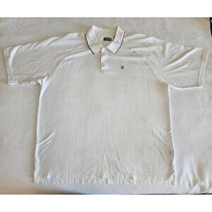 Men's Izod Golf White Polo Shirt XX-Large